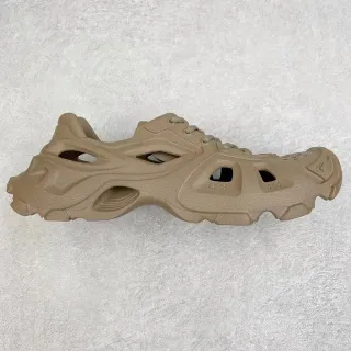 Beige Monolithic Molded Construction Ventilated Cutout Design Clog