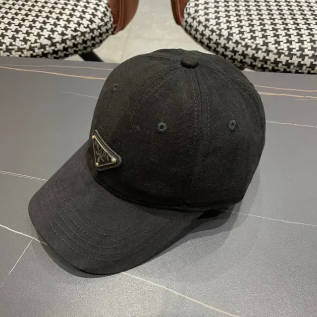 Black Adjustable Strap Baseball Cap 4