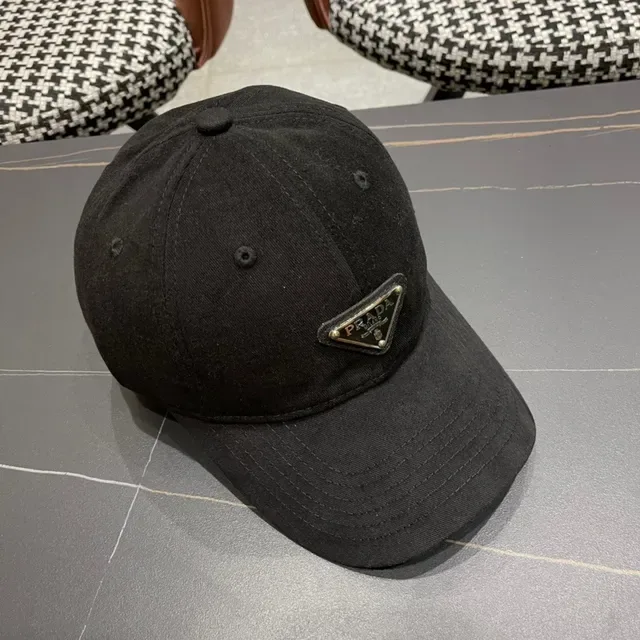 Black Adjustable Strap Baseball Cap 5