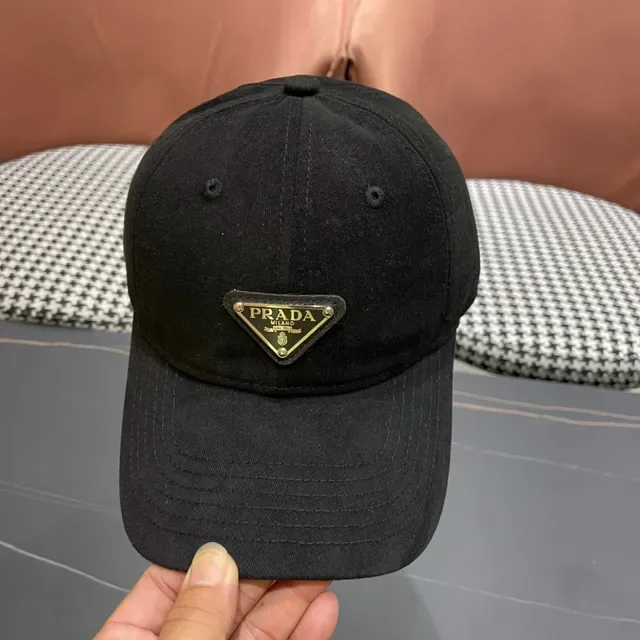 Black Adjustable Strap Baseball Cap 6