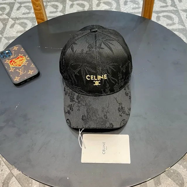 Casquette de baseball structurée en tissu texturé noir 5