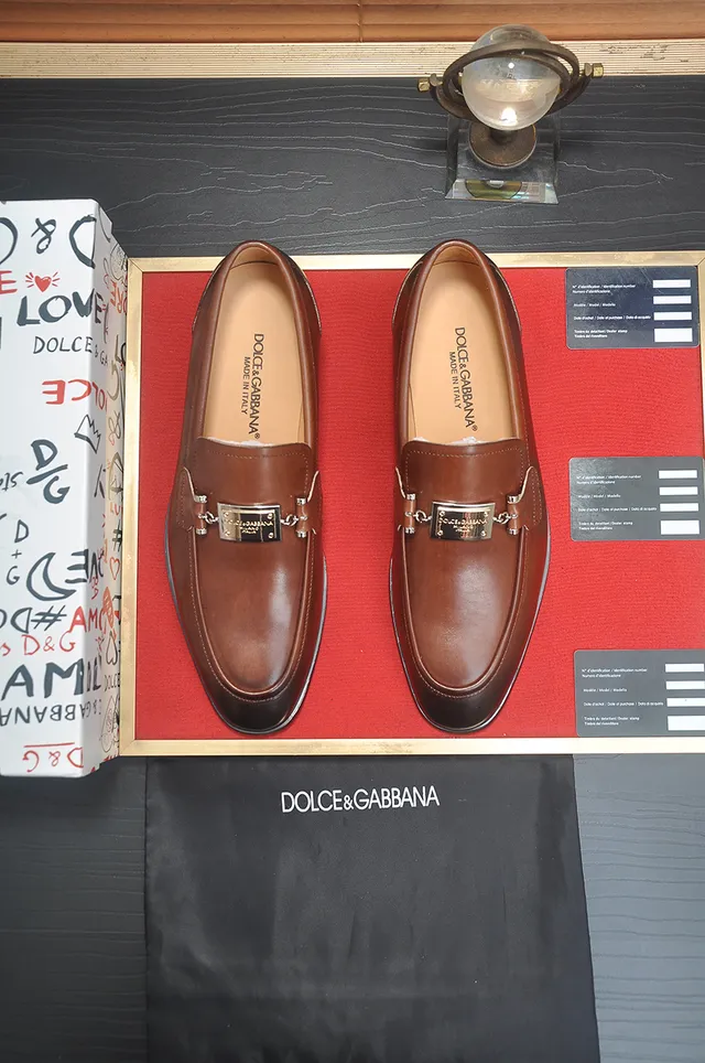 Brown Two-Tone Leather Bit Loafer 5