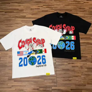 T-shirt oversize imprimé graphique Cough Syrup USA 2026