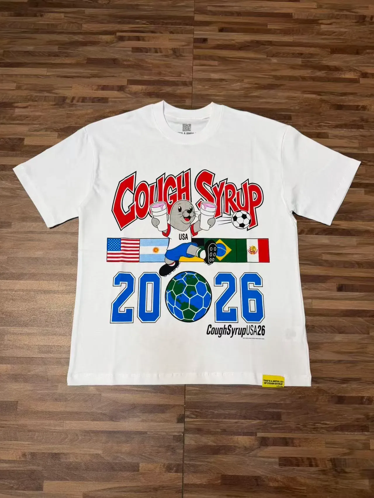 Cough Syrup USA 2026 Graphic Print Oversized T-Shirt 10