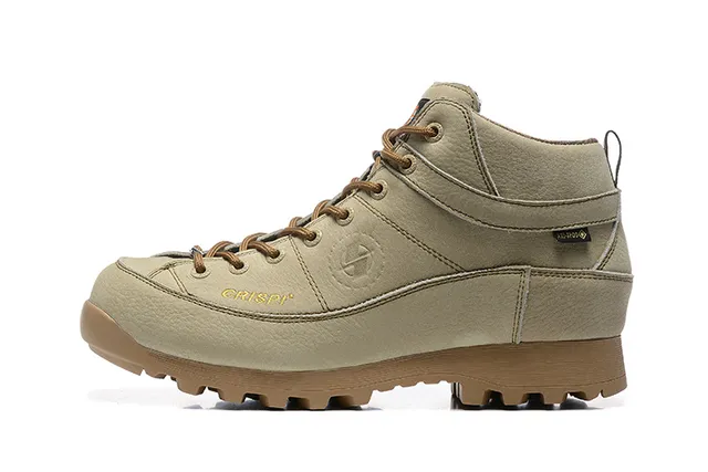 CRISPI 米色和黑色 GORE-TEX 徒步靴 2