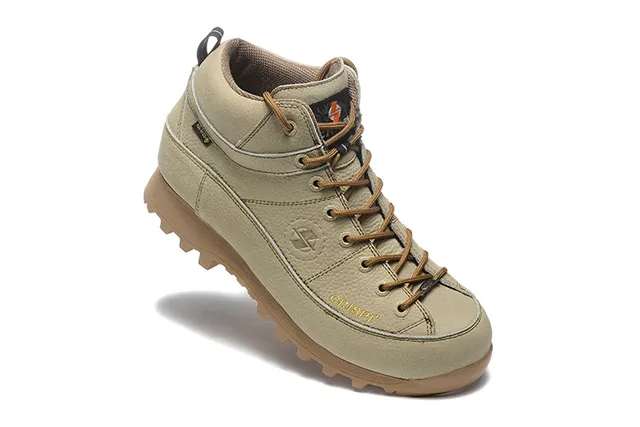CRISPI 米色和黑色 GORE-TEX 徒步靴 4