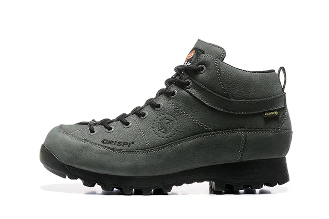 CRISPI 米色和黑色 GORE-TEX 徒步靴 10