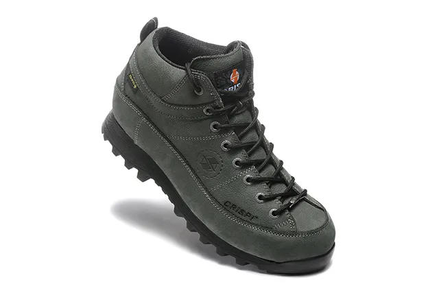 CRISPI 米色和黑色 GORE-TEX 徒步靴 12