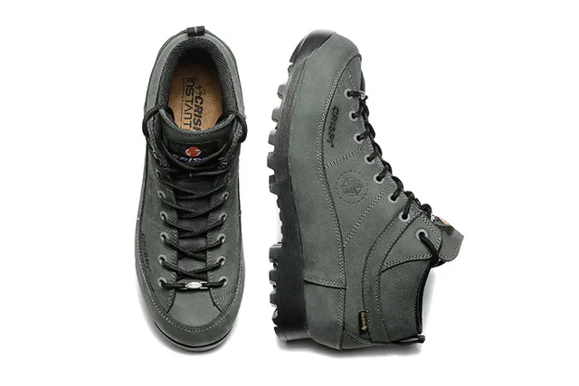 CRISPI 米色和黑色 GORE-TEX 徒步靴 15