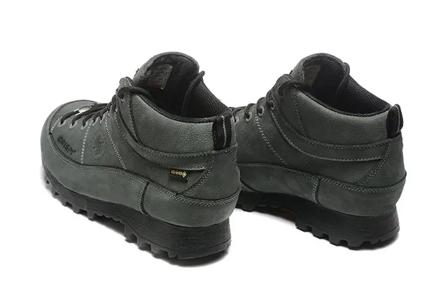 CRISPI 米色和黑色 GORE-TEX 徒步靴 16