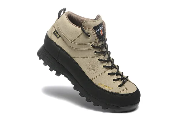 CRISPI 米色和黑色 GORE-TEX 徒步靴 20