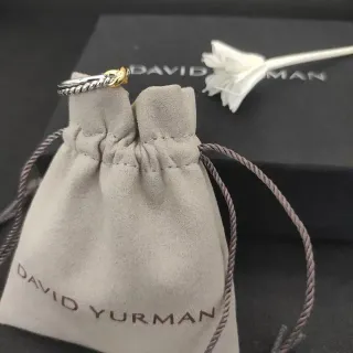 David Yurman Cable Knot टू-टोन रिंग