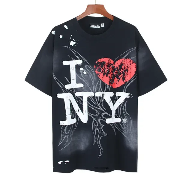 Distressed Graphic Print Oversized T-Shirt 5