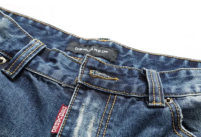 Distressed Mid-Rise Cuffed Hem Denim Shorts 2