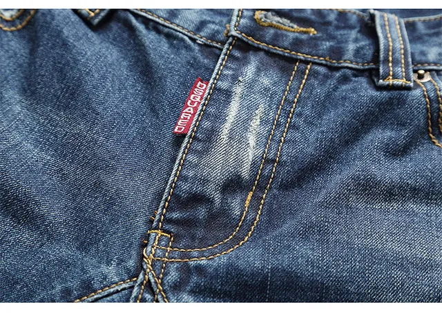 Distressed Mid-Rise Cuffed Hem Denim Shorts 3