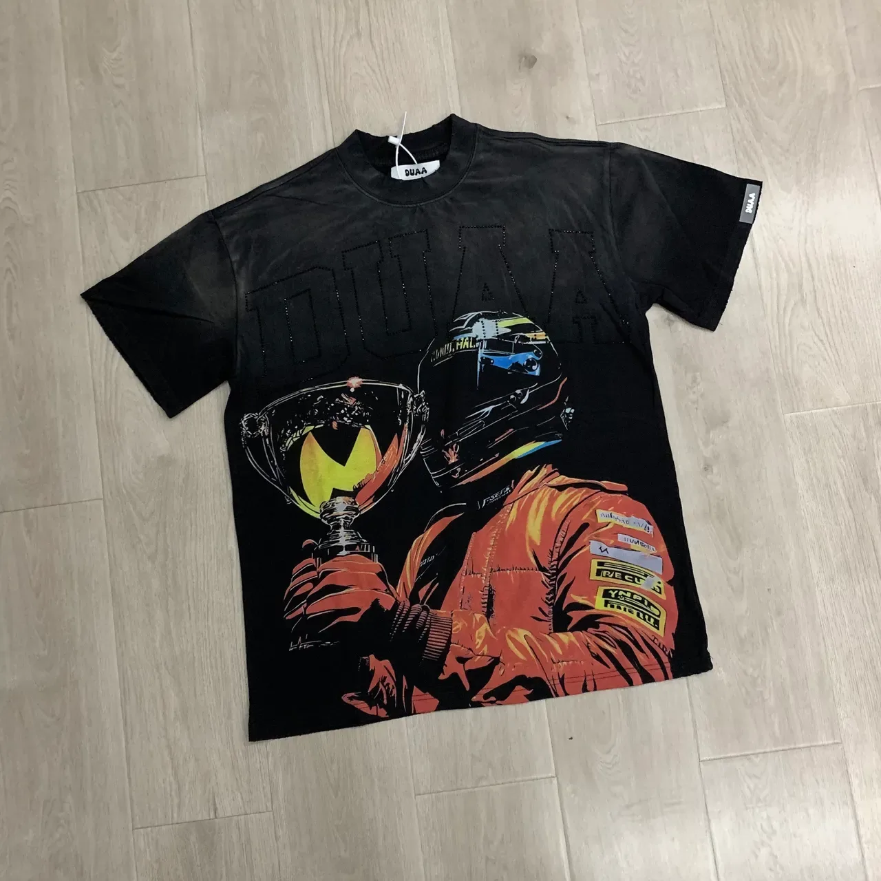 DUAA Graphic Print Racer Trophy T-Shirt 5