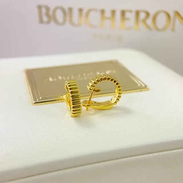 Aretes aros barril acanalados con cierre bisagra en oro y plata 7
