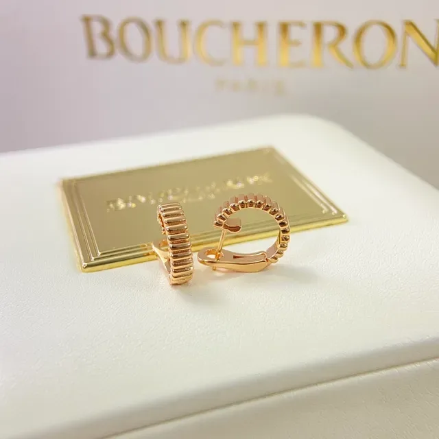 Aretes aros barril acanalados con cierre bisagra en oro y plata 8