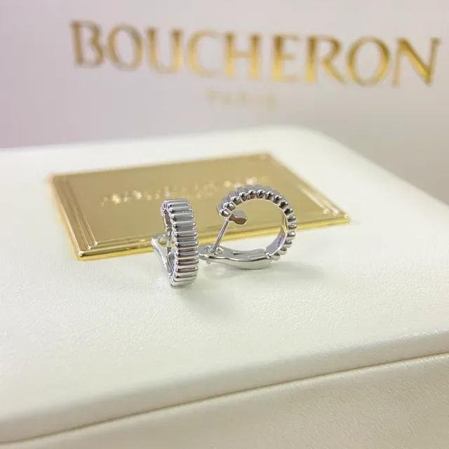 Aretes aros barril acanalados con cierre bisagra en oro y plata 9