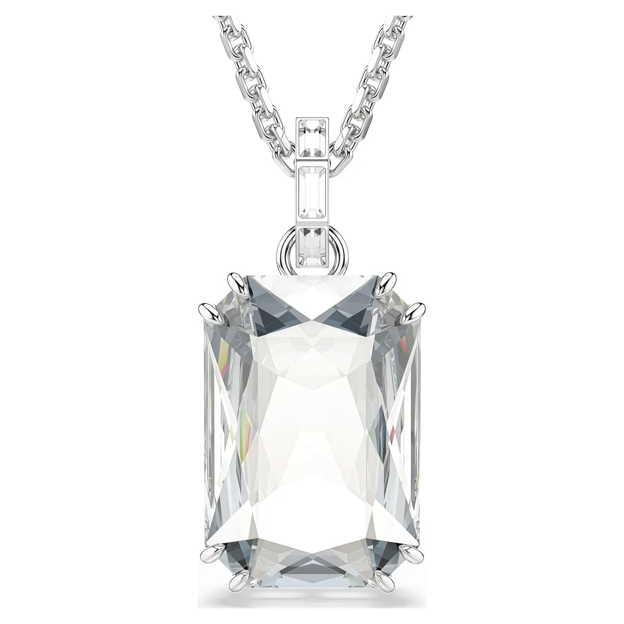 Gold-Tone Cushion-Cut Citrine Statement Necklace 22