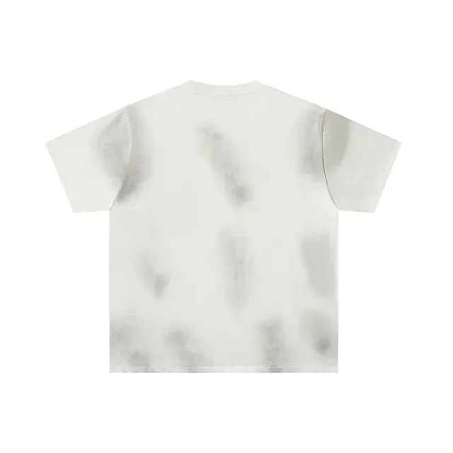 Graphic Print Oversized Distressed T-Shirt 7