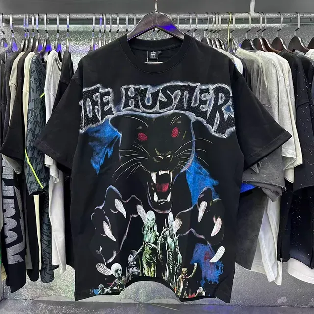 Graphic Print Oversized T-Shirt 10