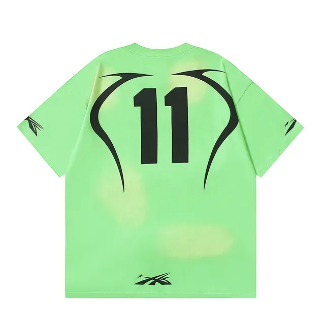 Graphic Print Symmetrical Abstract Design T-Shirt 13