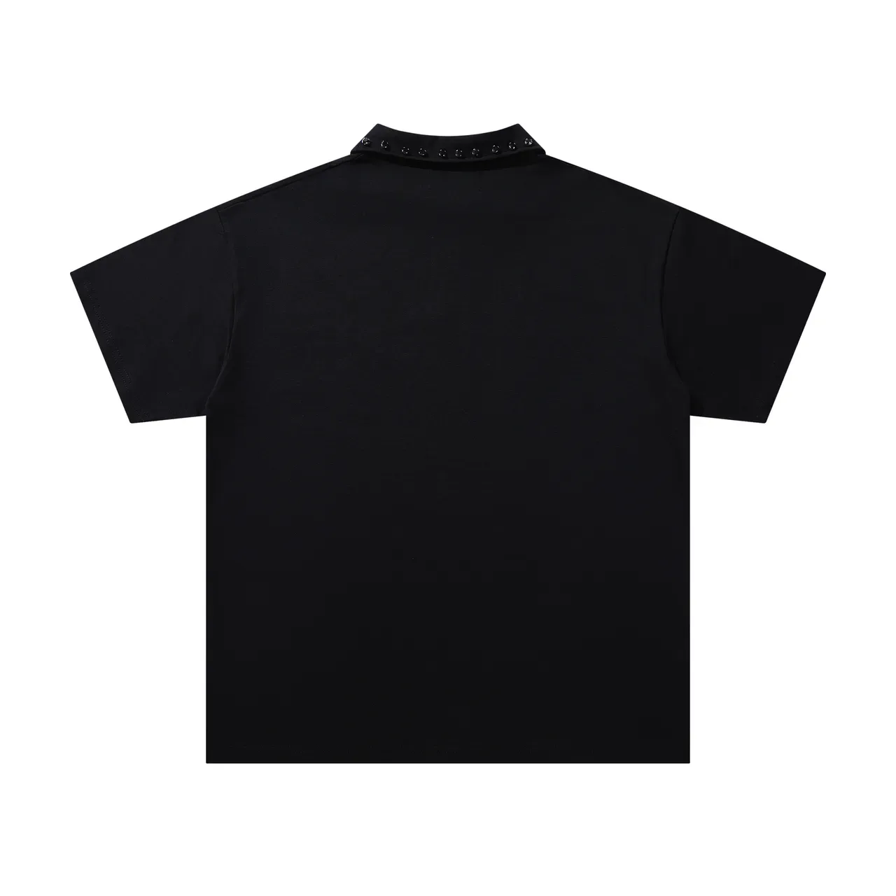 Majestik Polo Shirt Imprimé Graphique Col Clouté Fermeture Éclair 4