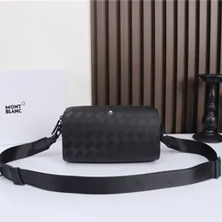 Montblanc حقيبة مبطنة سوداء كروس بودي