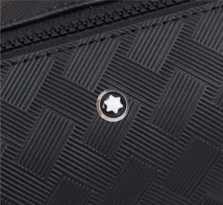 Montblanc حقيبة مبطنة سوداء كروس بودي 8
