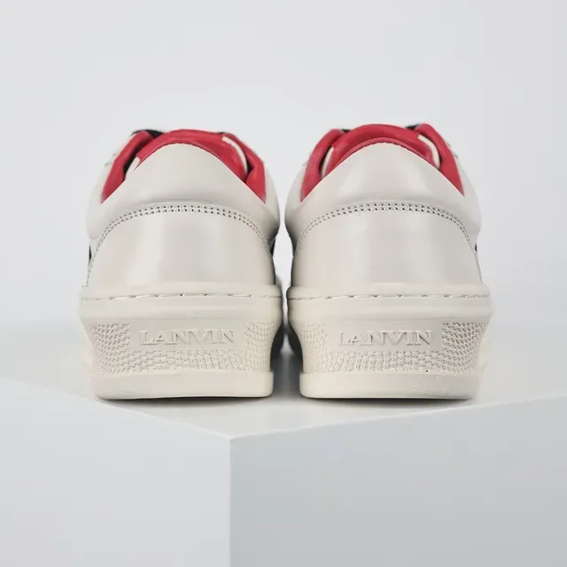 Off-White كريم أسود أحمر بانلد لوتوب سنيكرز 8