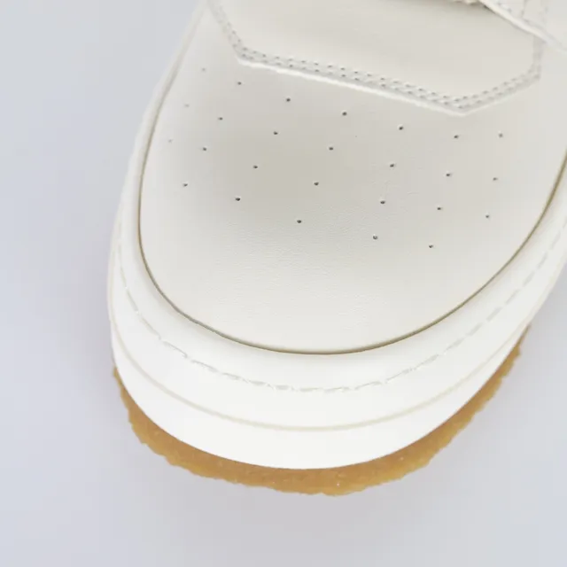 Off-White Cream High-Top Platform Sneakers 5