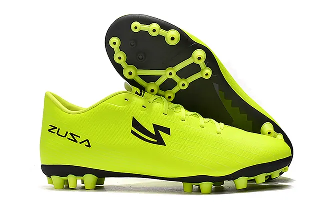 Orange et blanc tacheté Low-Cut Firm-Ground chaussures de football 7
