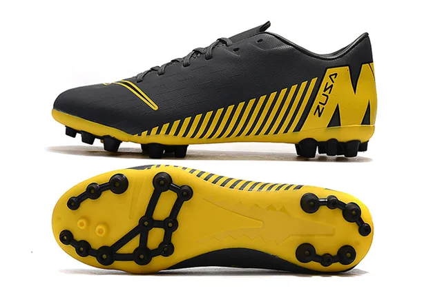 Orange et blanc tacheté Low-Cut Firm-Ground chaussures de football 17