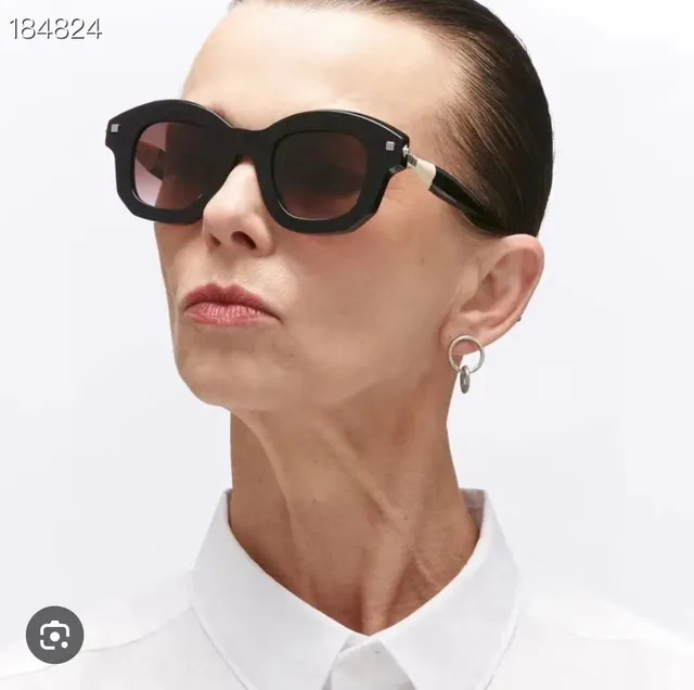 Gafas de sol oversized geométricas de acetato con patrón de tortuga doradas con espejo 6