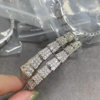 سوارات باندل مقسمة مفصلة Pavé-Set