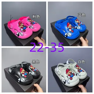 Pink Character-Print Molded Back-Strap Clogs