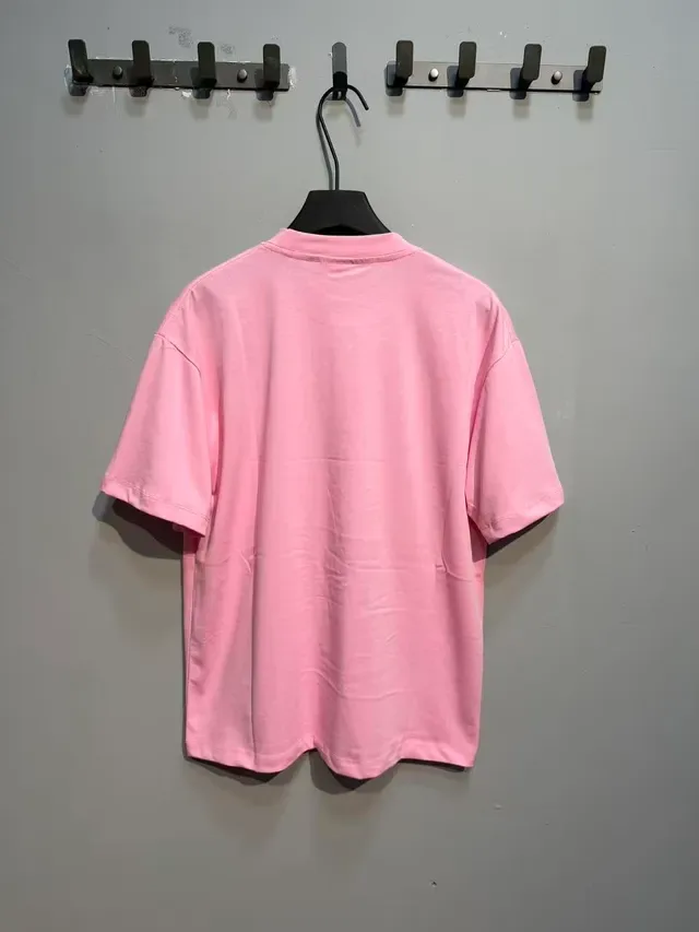 Pink Graphic-Print Oversized Mickey Mouse 'Saints Dreams' T-Shirt 10