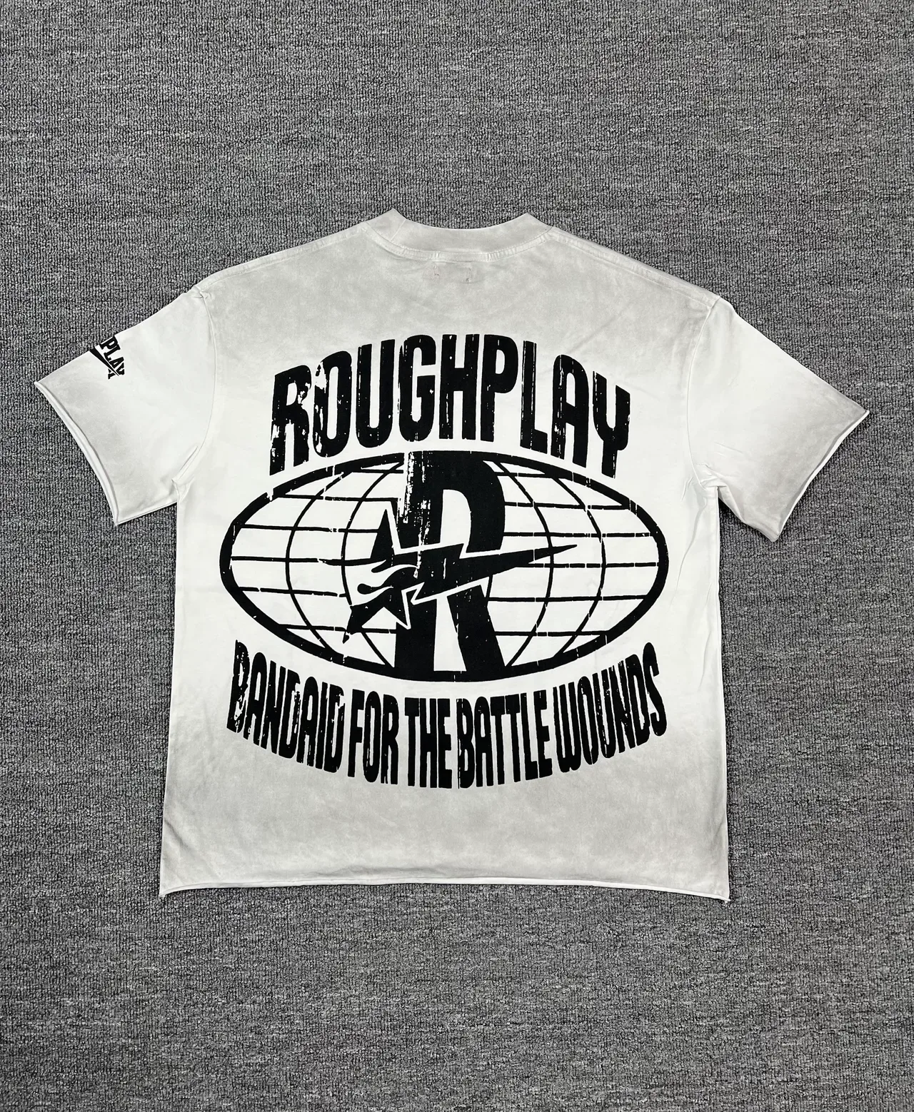 Roughplay I Heart Rough Play Skull Graphic Distressed T-Shirt 2
