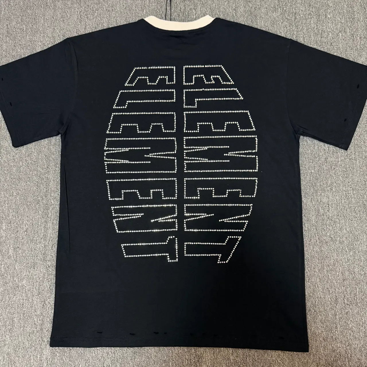 Saint Elements Graphic Ringer Collar T-Shirt 3