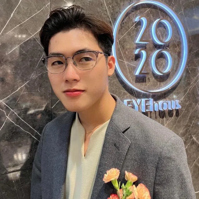 Lunettes optiques semi-rimless en écaille de tortue et doré 9