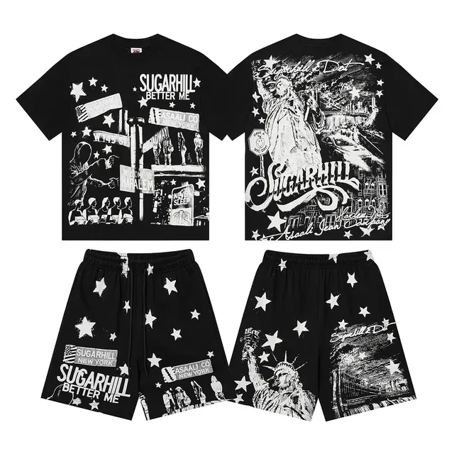 SUGARHILL Better Me Graphic Print Black Oversized T-Shirt 2