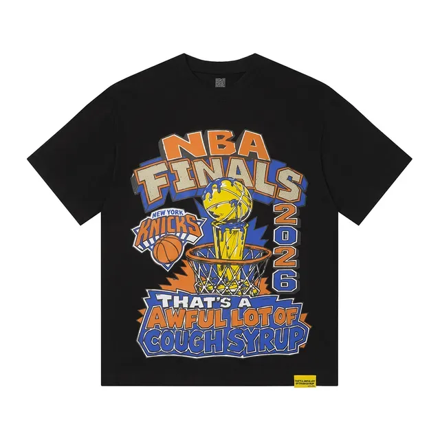 تي شيرت That's A Awful Lot of Cough Syrup نهائيات NBA 2026 نيويورك نيكس 7