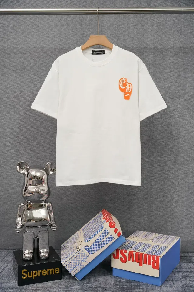 White Graphic-Print Oversized T-Shirt 2