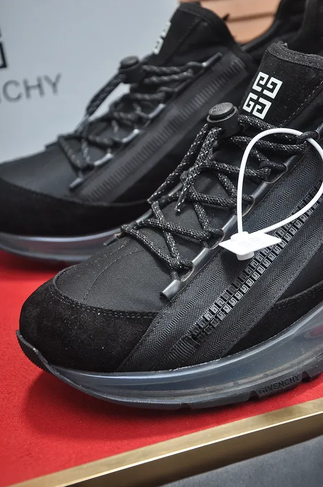 Givenchy City Sport حذاء رياضي أسود عالي الارتفاع نمط حياة 8