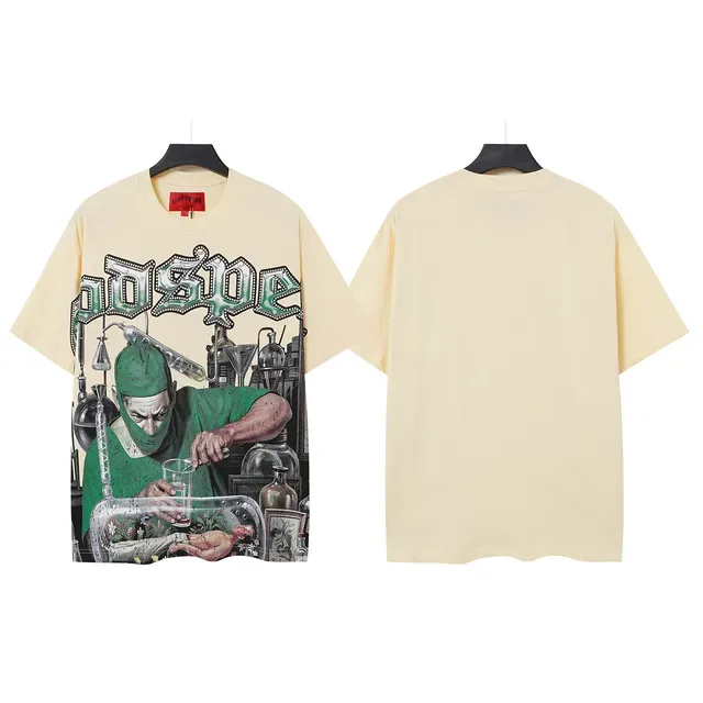 T-shirt Godspeed imprimé graphique crème 2