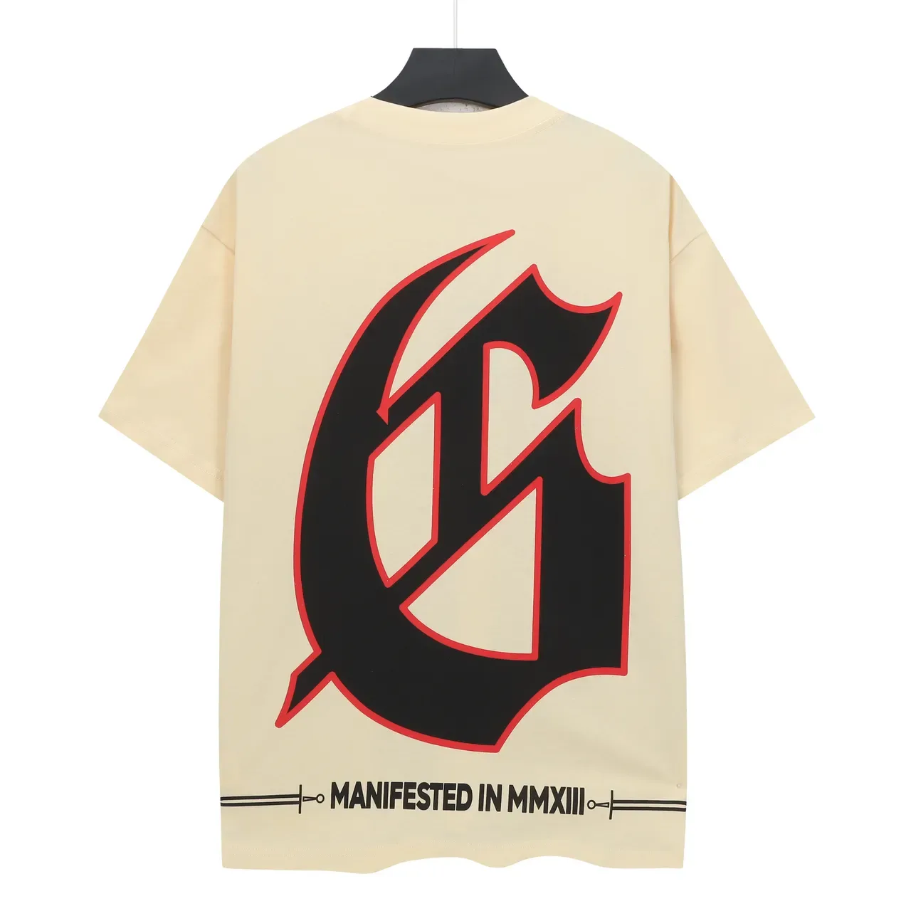 Camiseta oversized Godspeed con gráfico de carreras 3