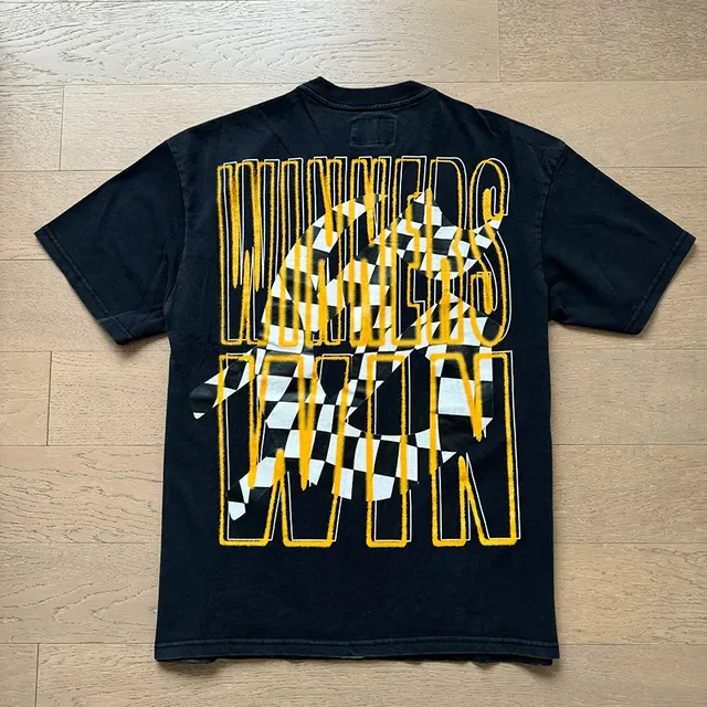 Godspeed Winners Win Graphic Print Black T-Shirt 4
