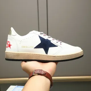 Golden Goose Ball Star White Navy Star Lifestyle Sneakers
