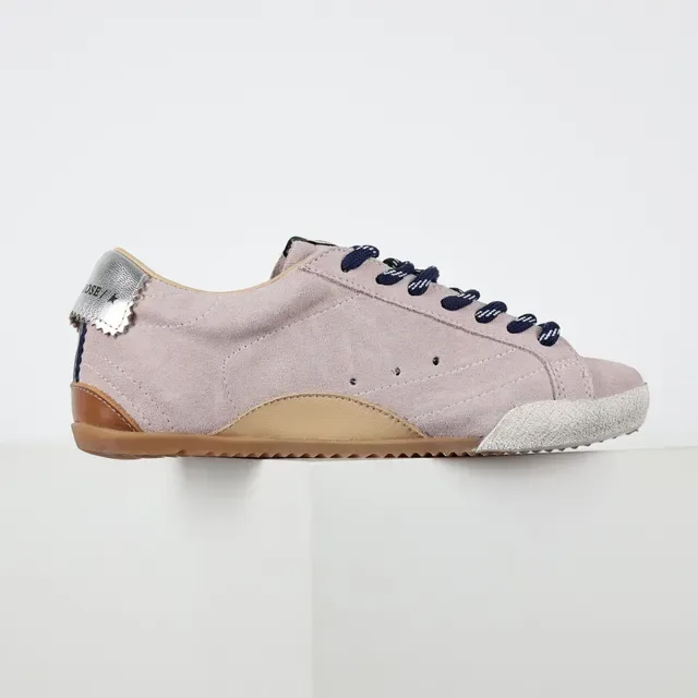 Golden Goose Super-Star Tênis Lifestyle de Camurça Rosa Poeira 7